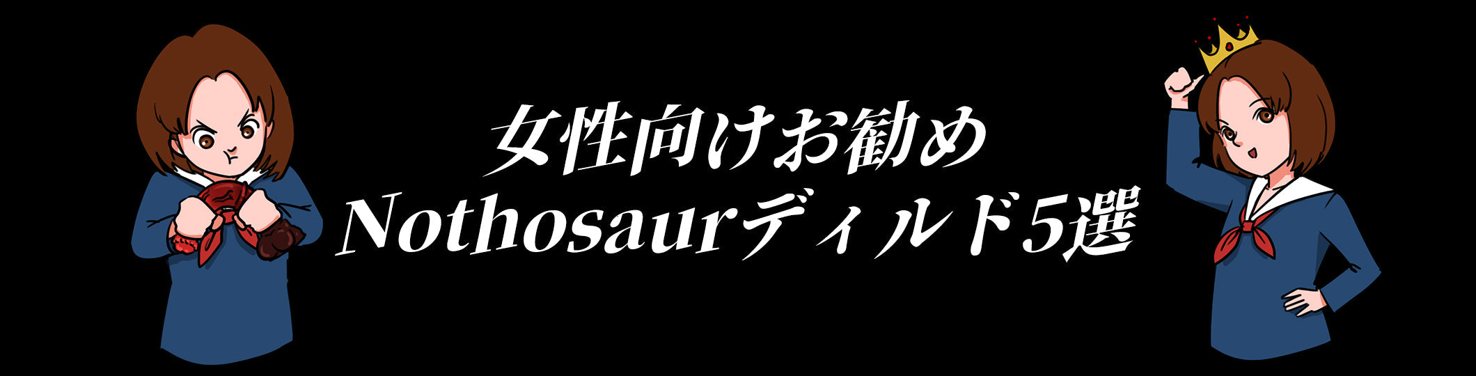 【初心者必見】 女性向けお勧めNothosaurディルド5選