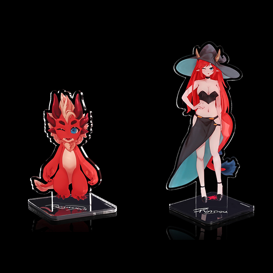 【竜胆と竜ちゃんのアクリルスタンダード】 2点セット