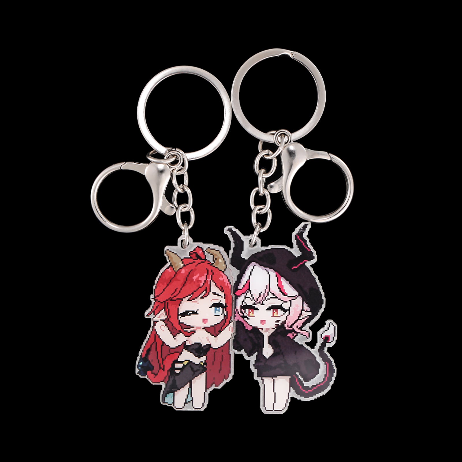 「竜胆 × ロイロ」ペアアクリルキーホルダー