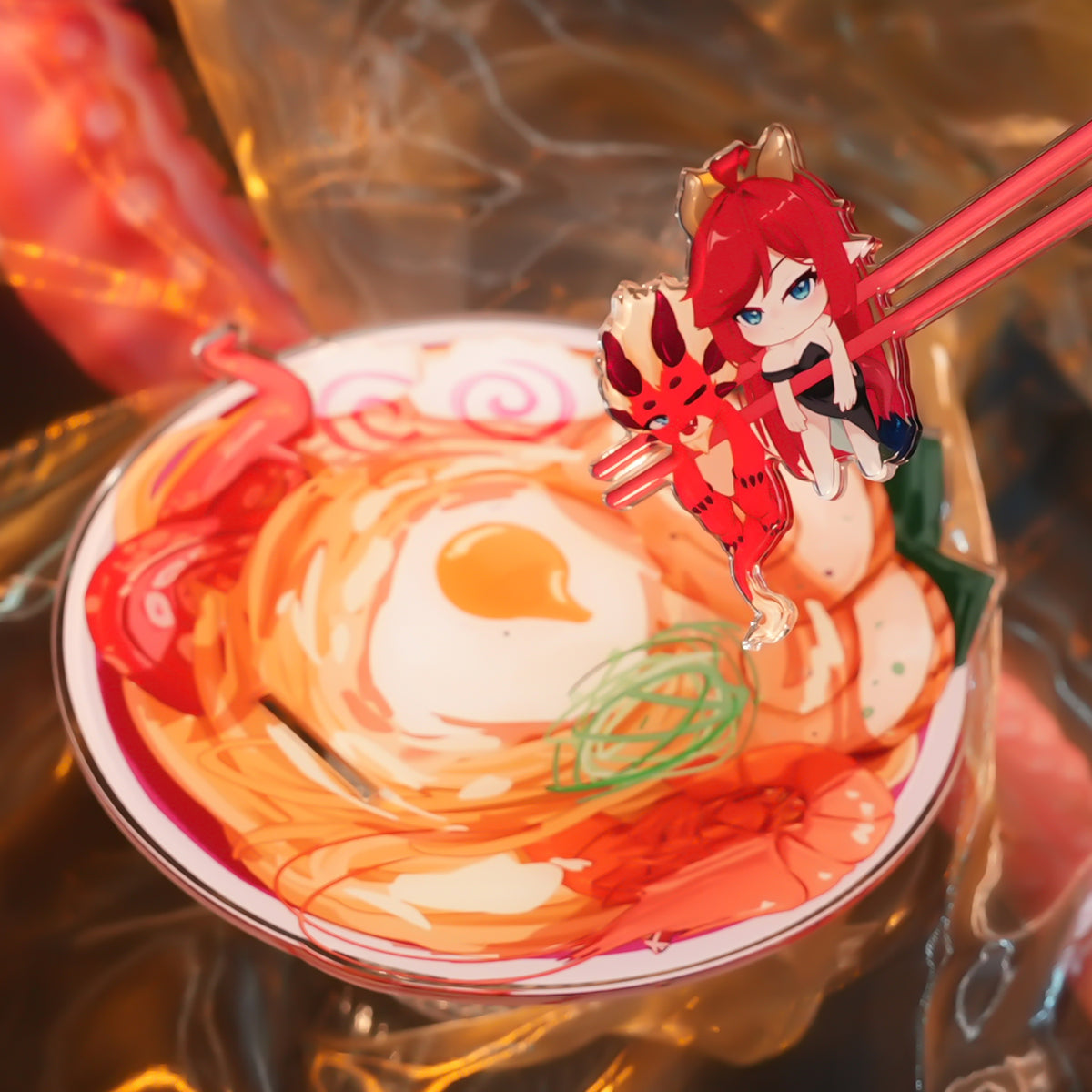 【竜胆＆竜ちゃんのアクリルフォトスティック】Acrylic Photo Stick