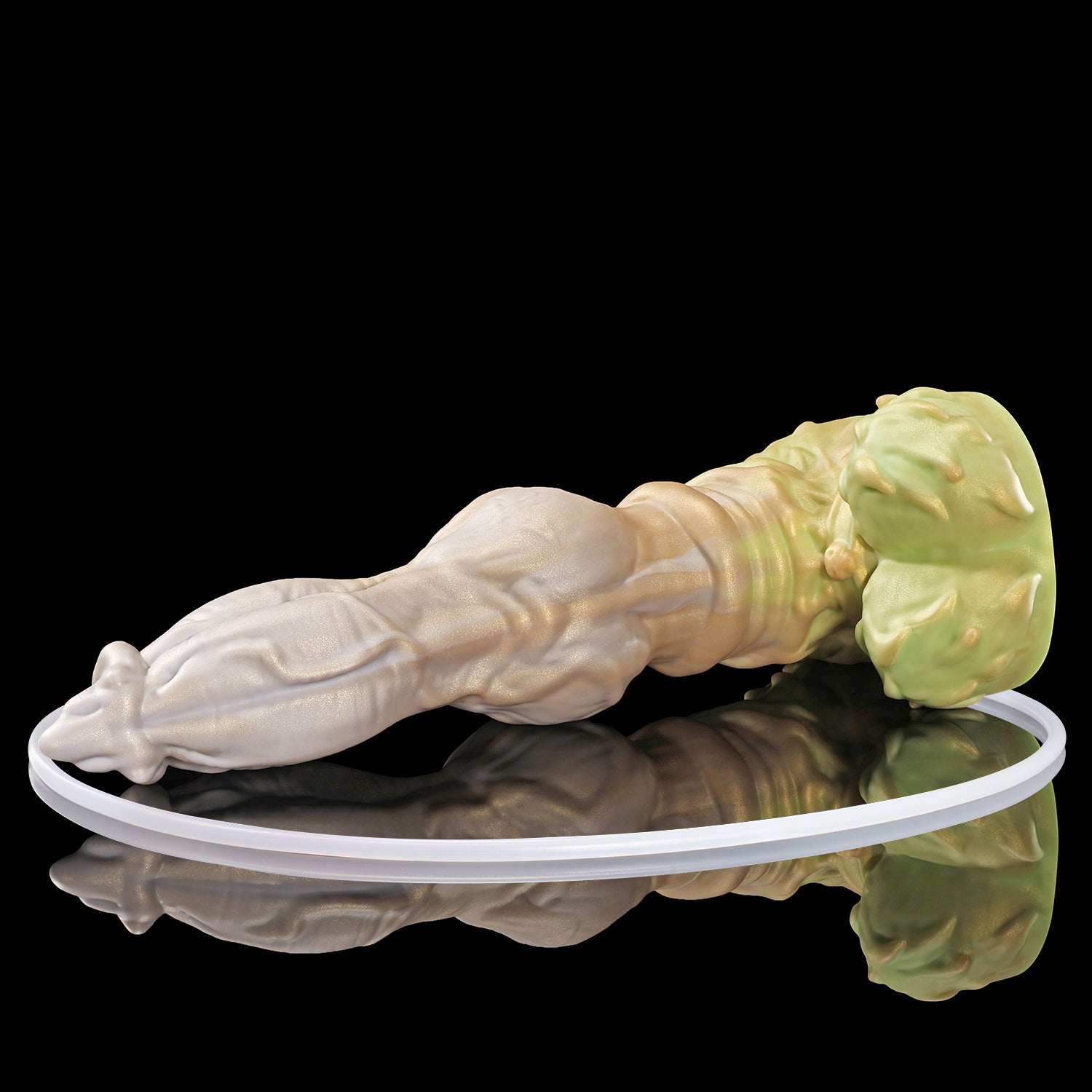 【導管付き】リュコス Lykos-CUM TUB ディルド アナルプラグ 模擬射精