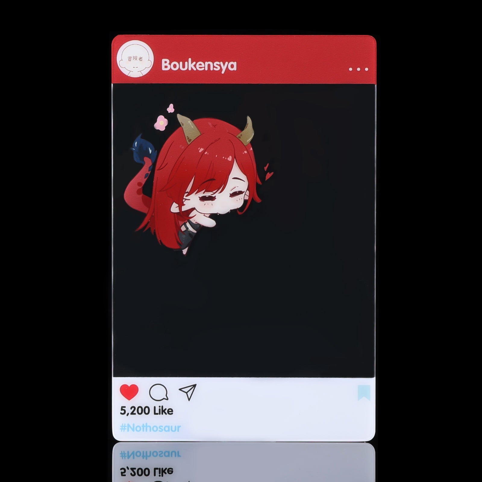 【もぐもぐクリアカード】2点セット Clear card