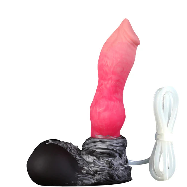【導管付き】人狼 GRAEMEN-CUM TUBE ディルド アナルプラグ 模擬射精